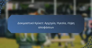 Δοκιμαστικό Κρίκετ: Αρχηγία, Ηγεσία, Λήψη αποφάσεων