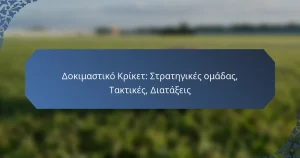 Δοκιμαστικό Κρίκετ: Στρατηγικές ομάδας, Τακτικές, Διατάξεις