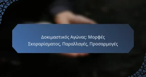 Δοκιμαστικός Αγώνας: Μορφές Σκοραρίσματος, Παραλλαγές, Προσαρμογές